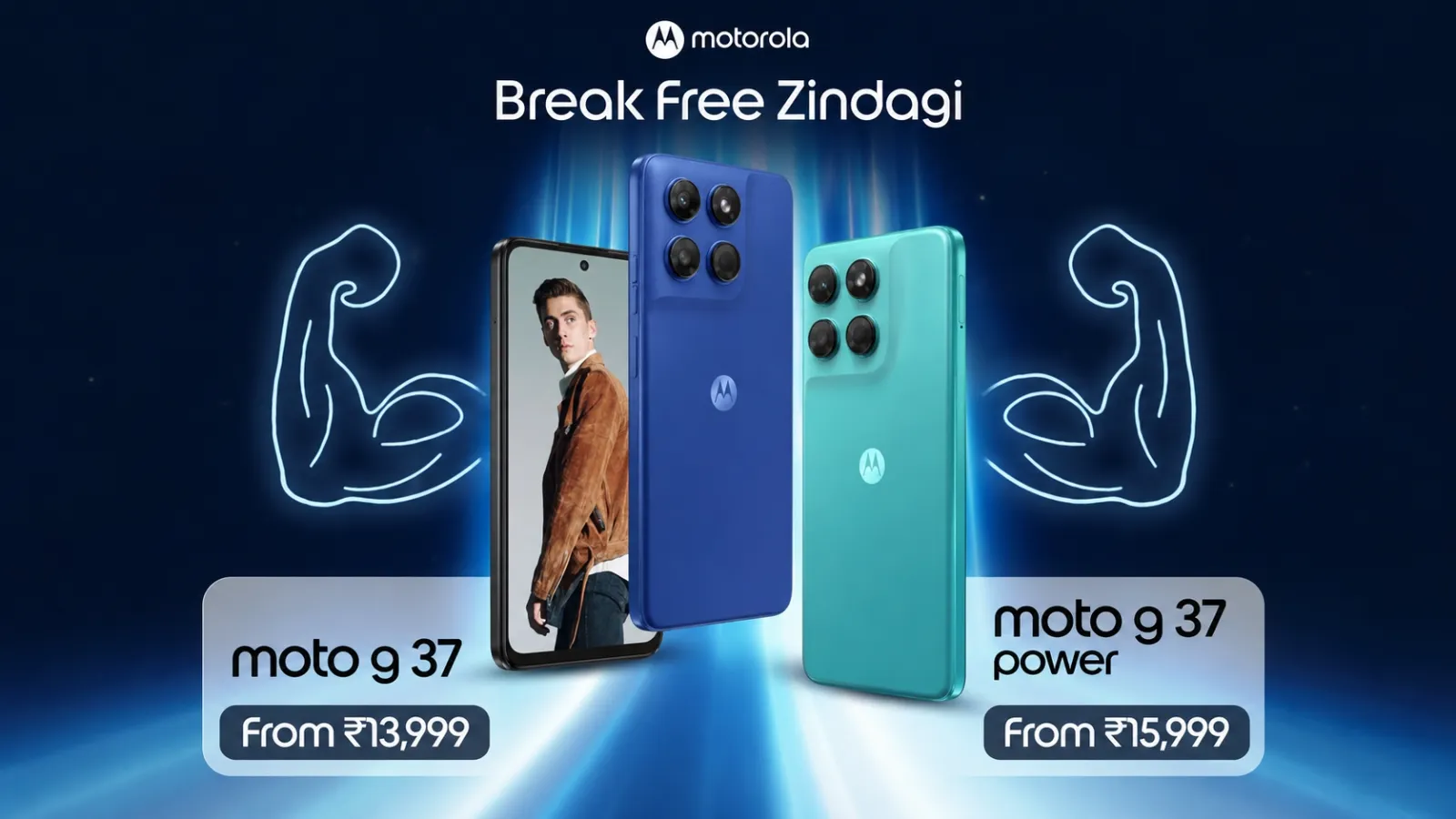 MOTO G37 Starts 13999 5G Phone Under 14000 Price Hike Era